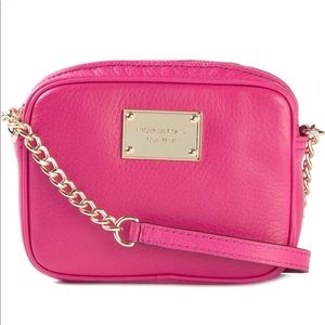 Michael Kors Pink Mini Jet Set Crossbody.